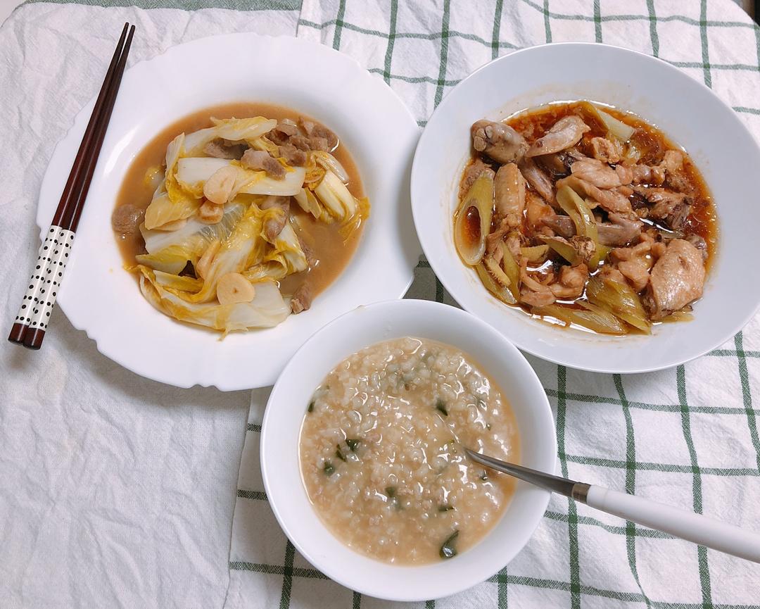 白菜炒肉