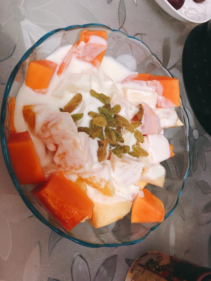 水果双皮奶