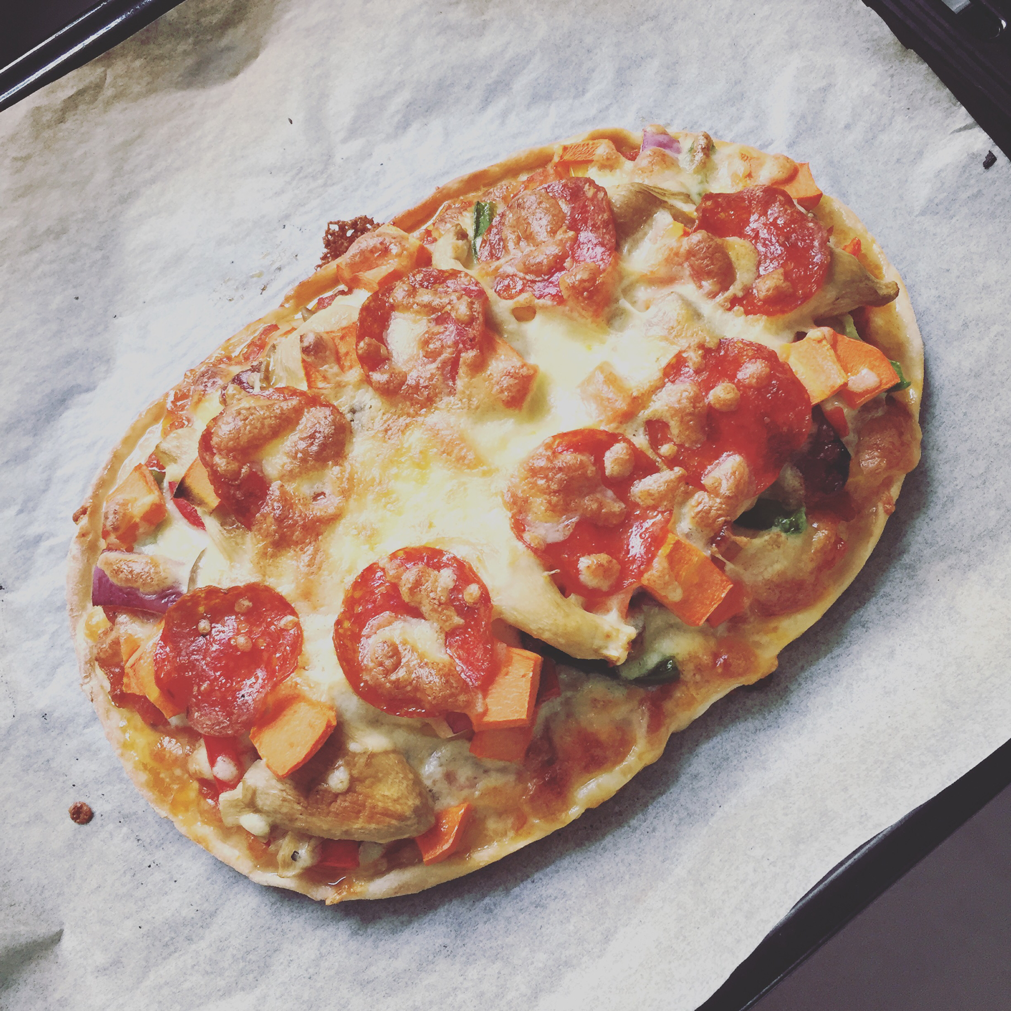 薄底Pizza，亲爱的