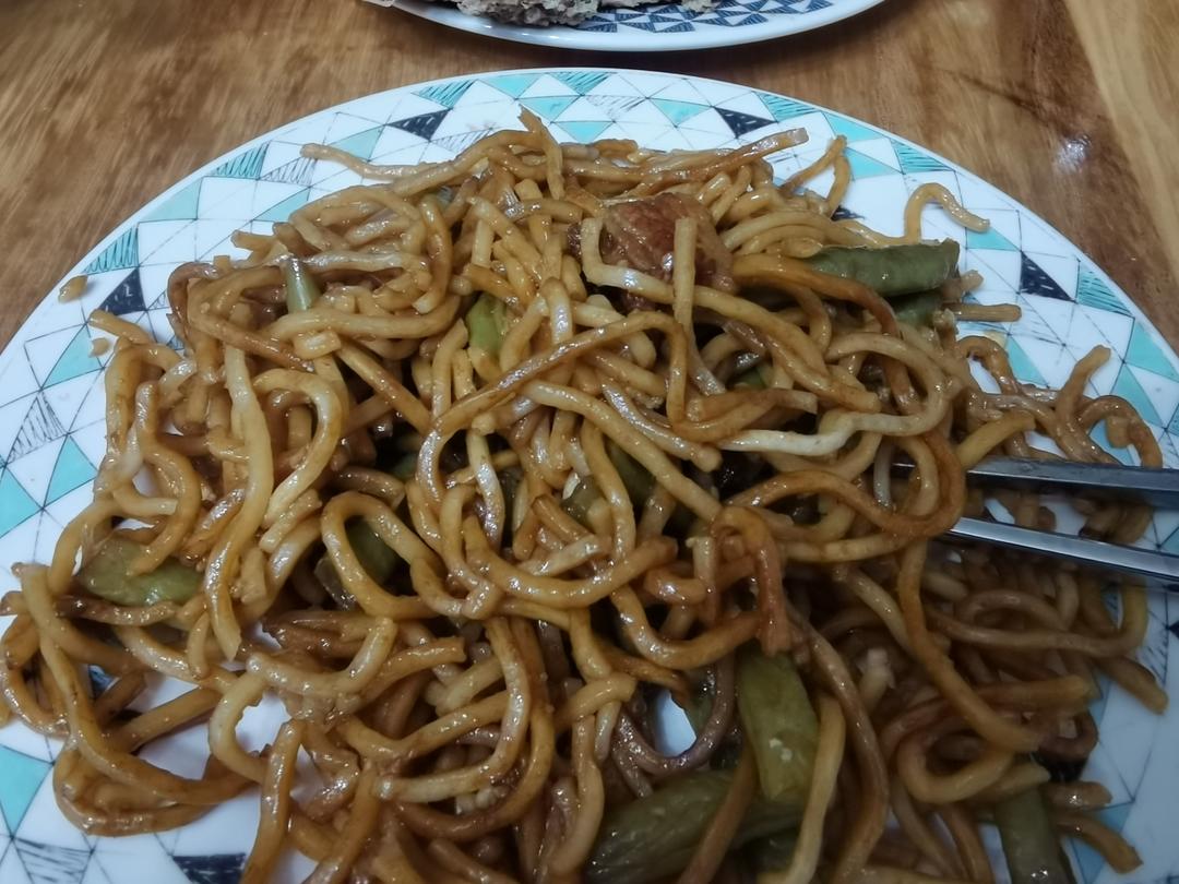 扁豆焖面
