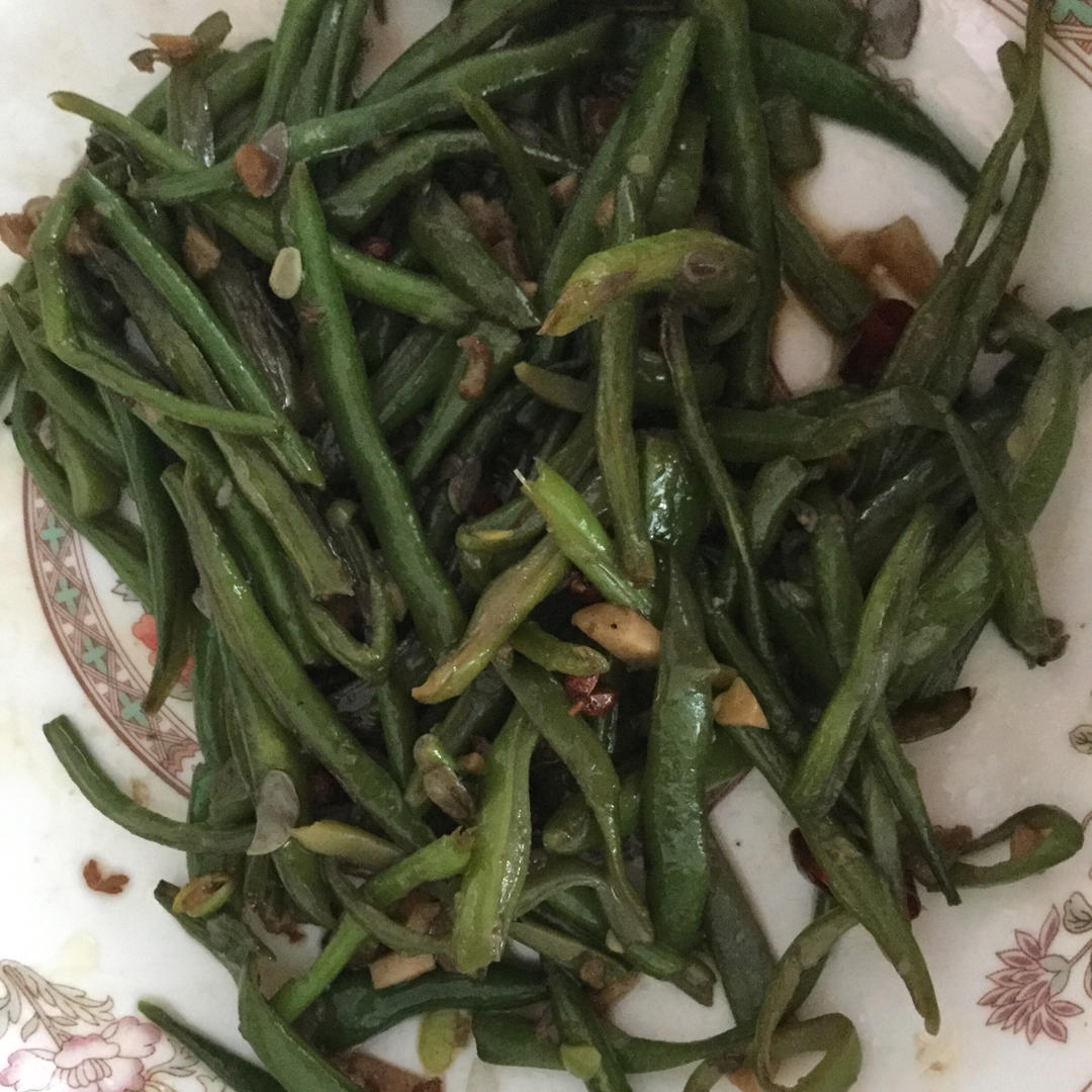 清炒四季豆