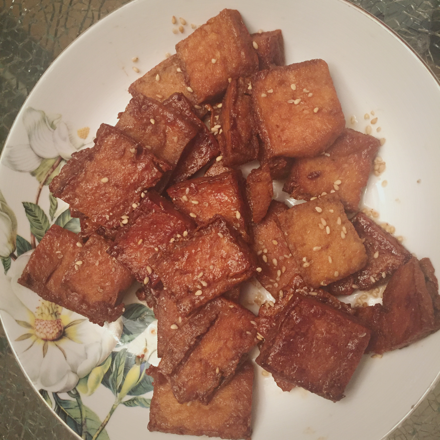 蜜汁豆干
