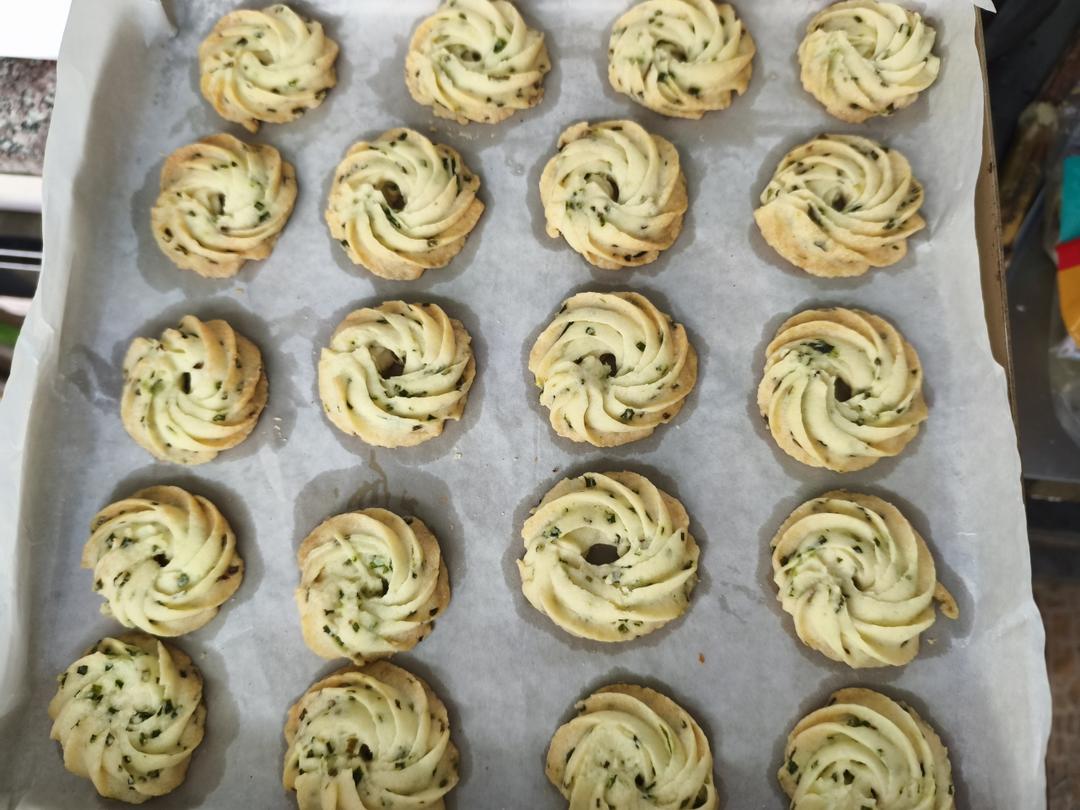 葱香曲奇——酥脆的咸味饼干