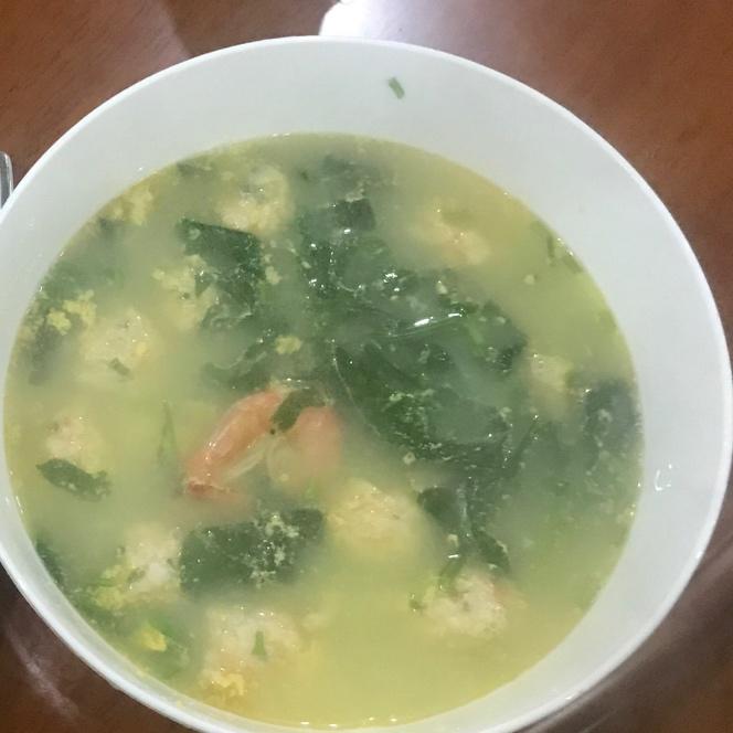 简易虾丸汤