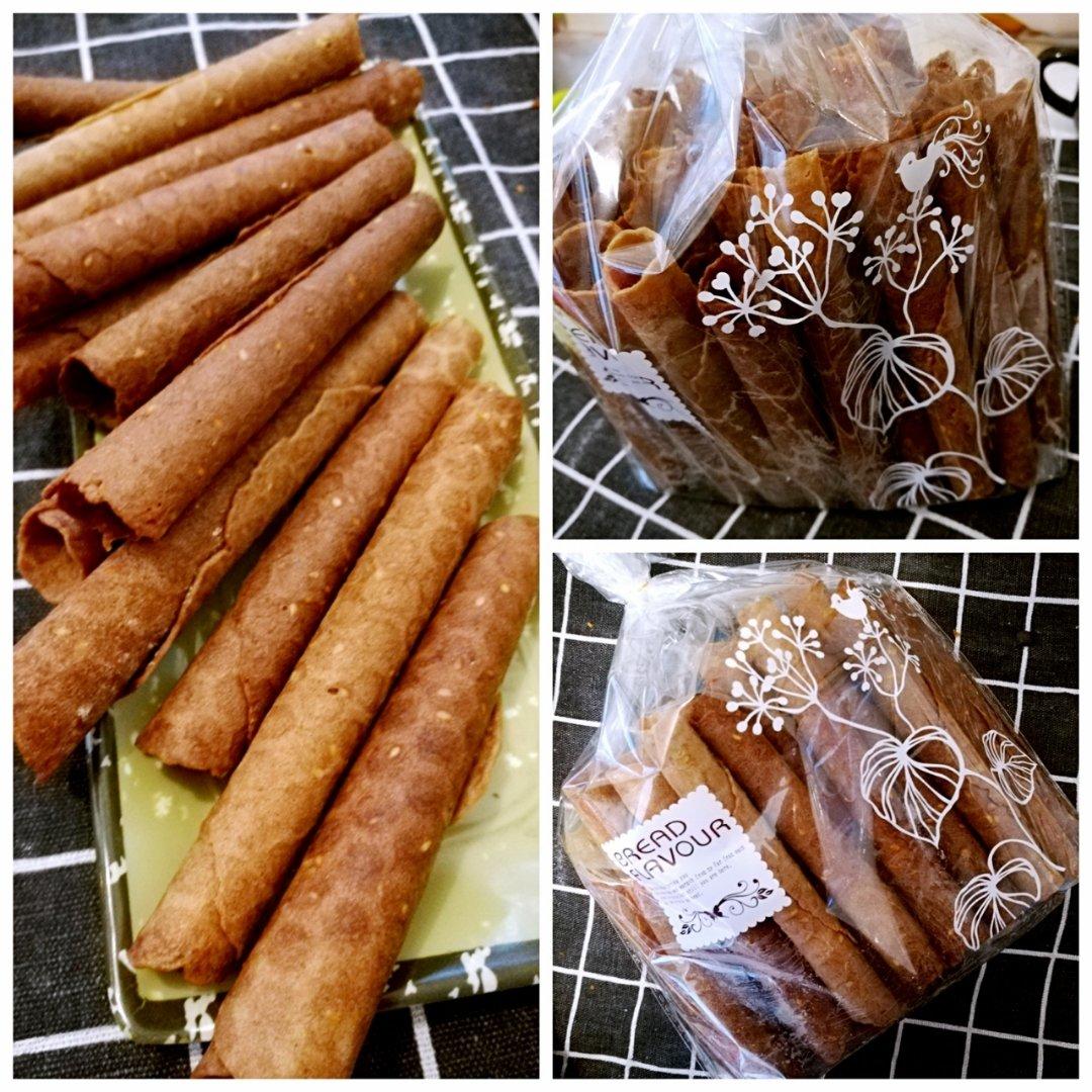 鸡蛋卷 脆皮蛋筒 冰淇淋绝配脆脆脆 无黄油不打发材料简单