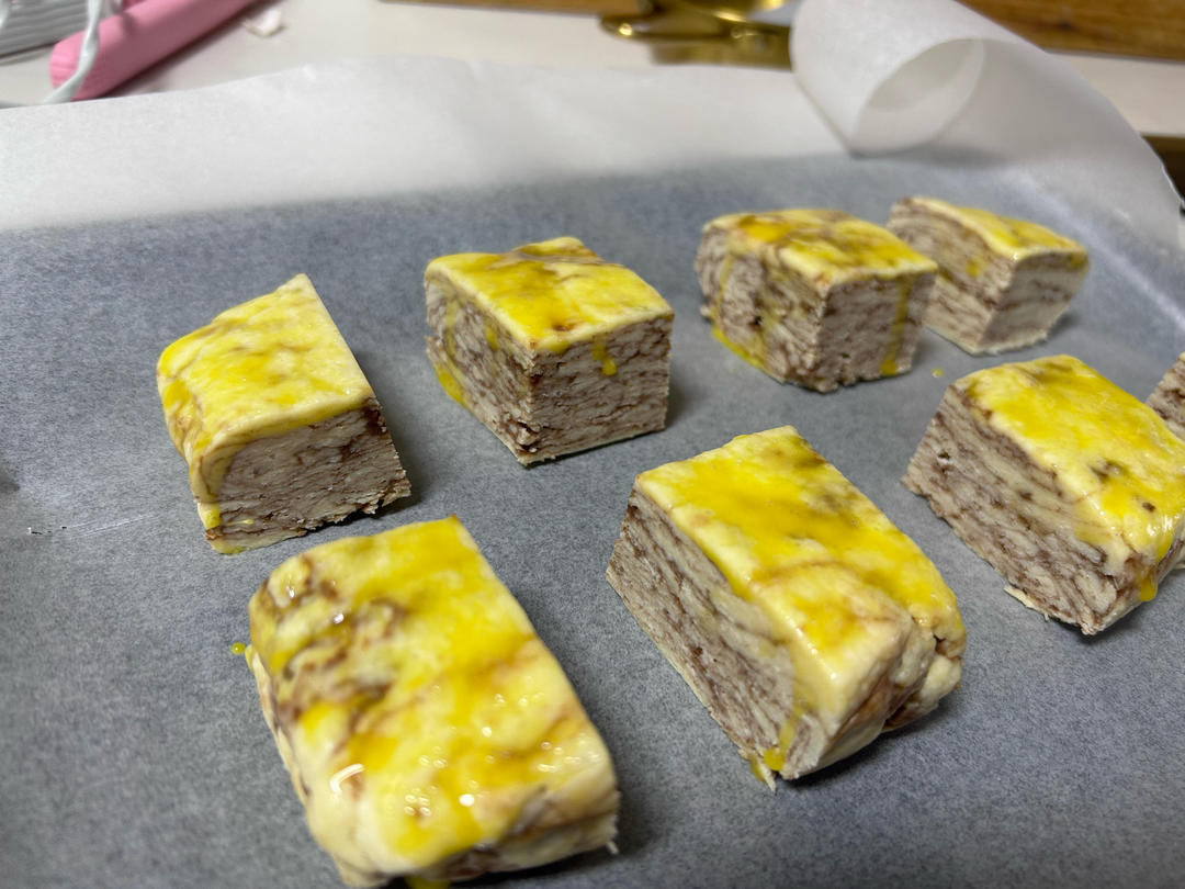 巧克力千层司康