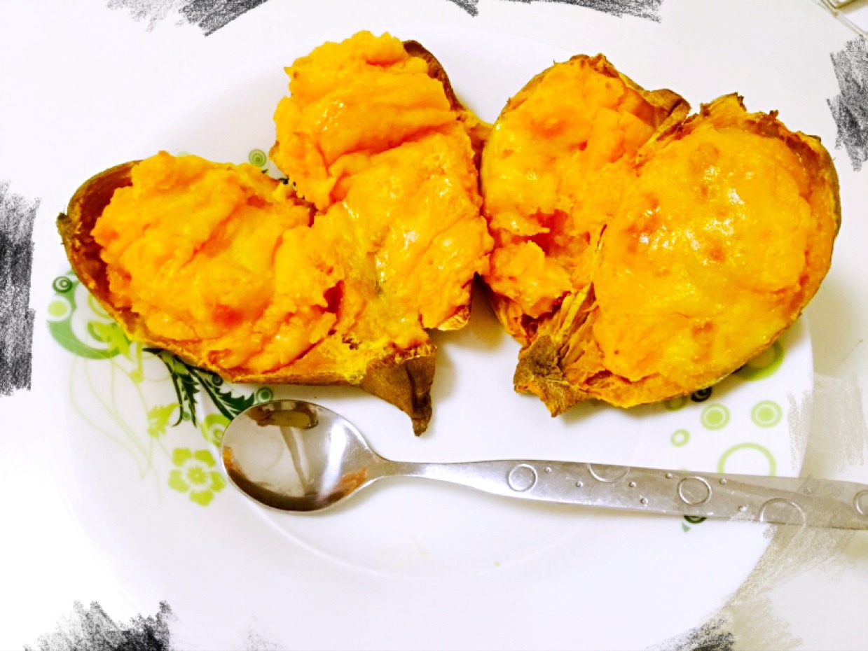 芝士奶油焗红薯