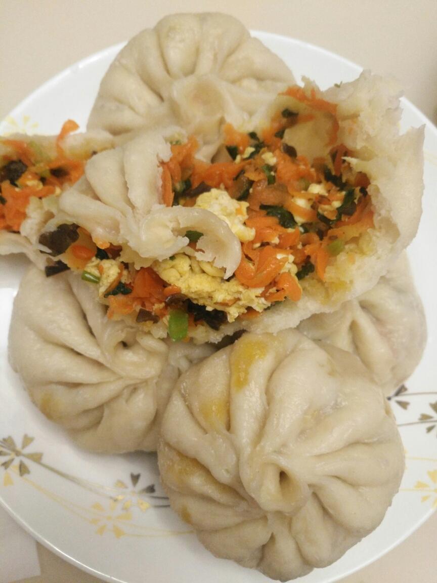 胡萝卜馅包子的做法