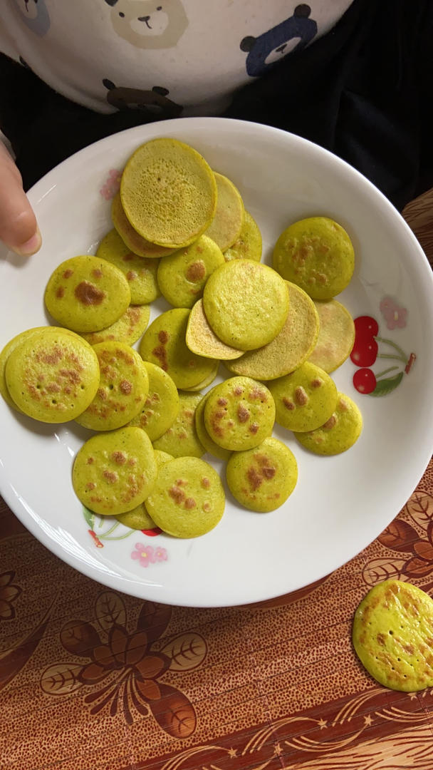 蔬菜松饼(9+宝宝辅食)