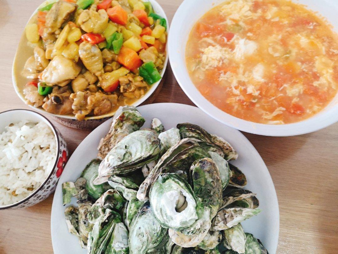 清蒸牡蛎