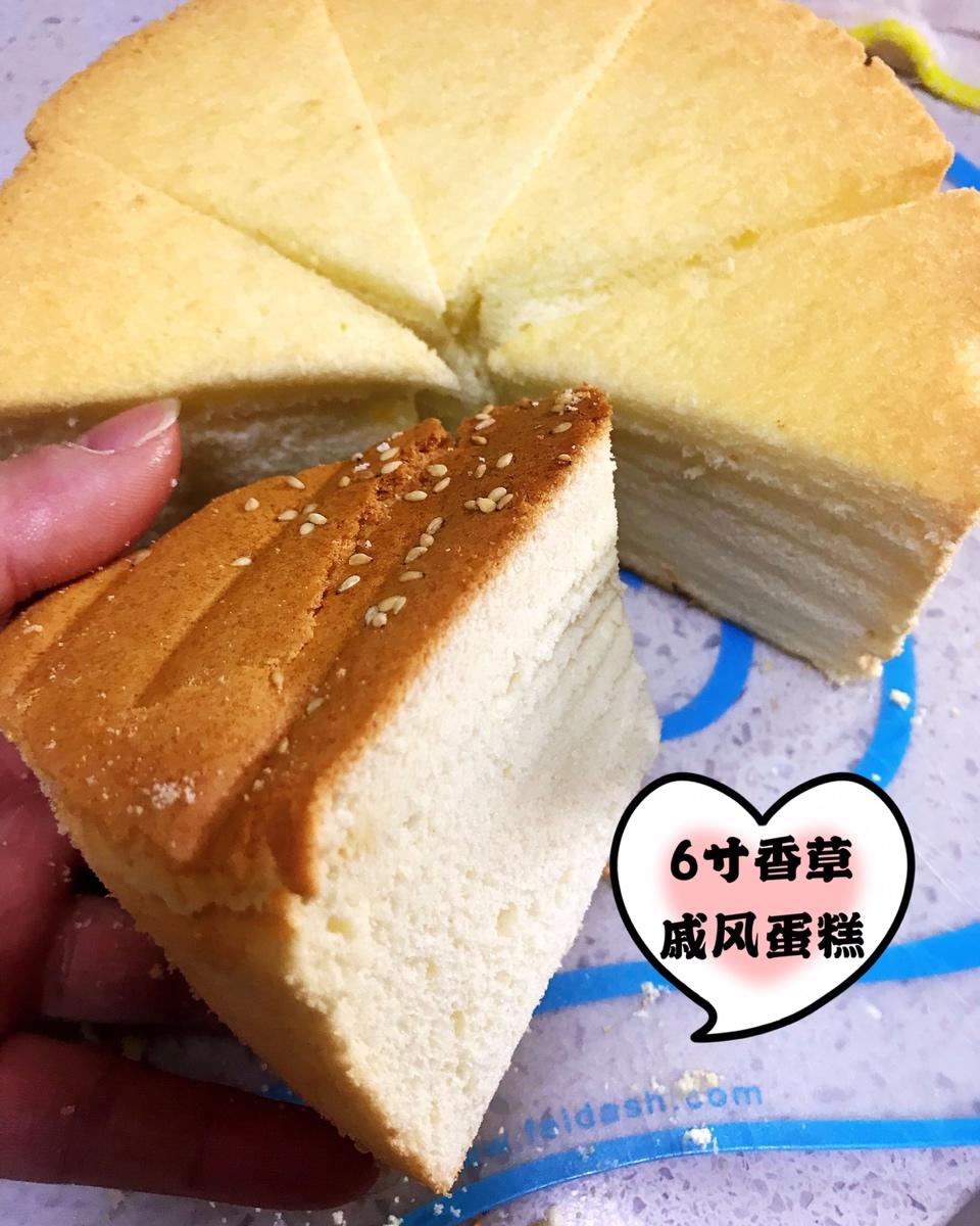 6寸，8寸，10寸戚风蛋糕配方（已更新）