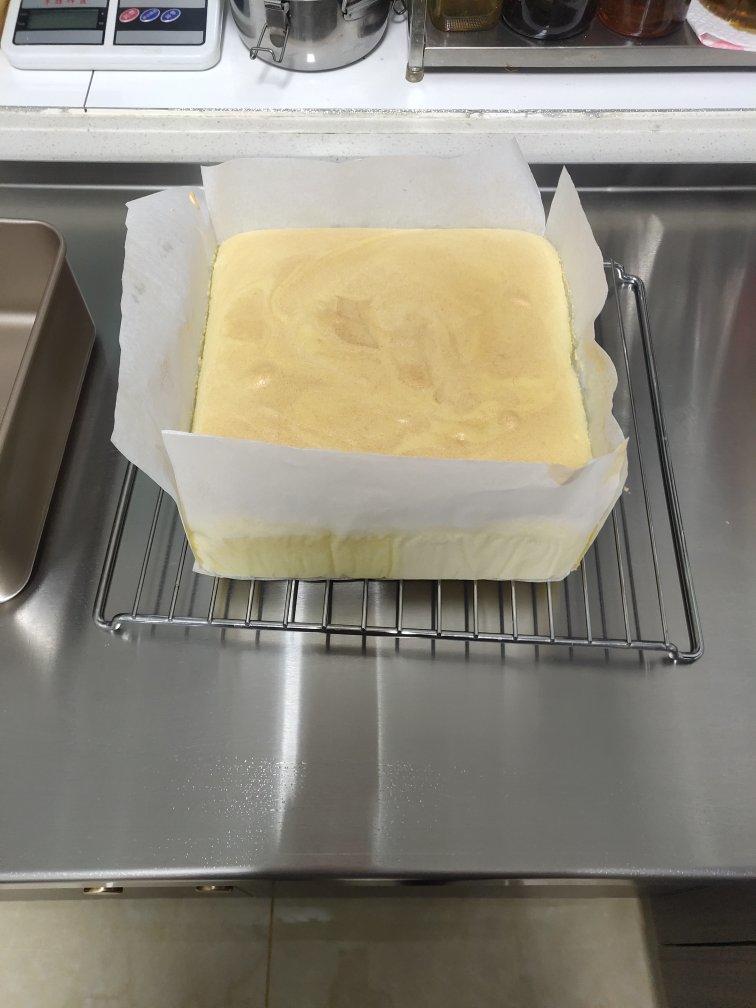 古早蛋糕八寸方盘