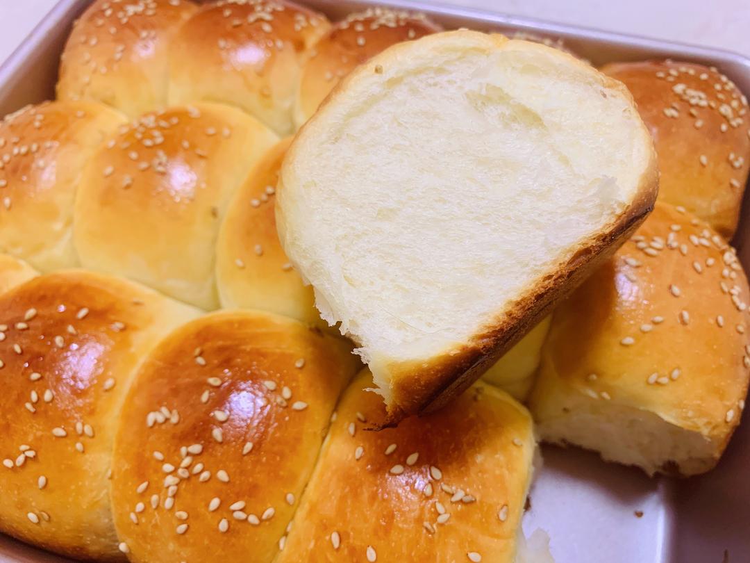 纯奶手撕吐司的做法 步骤1