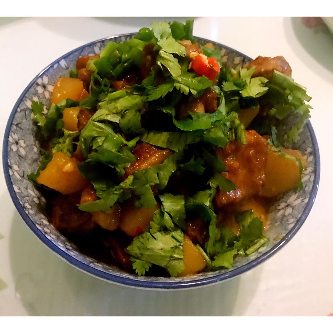 红烧排骨土豆