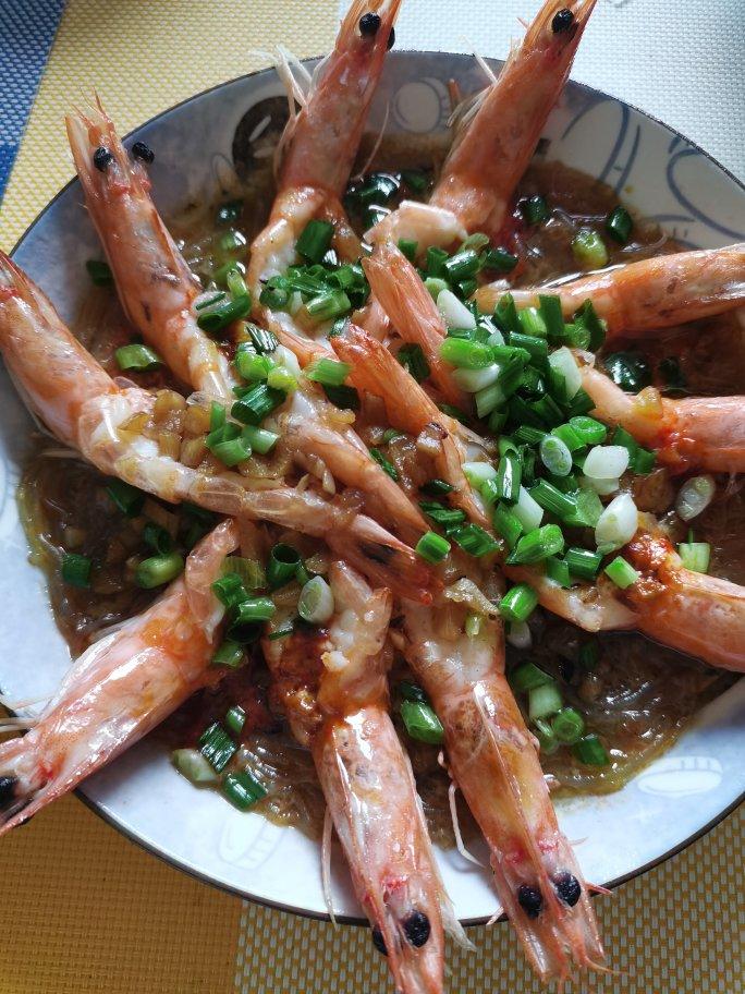 蒜蓉粉丝蒸虾