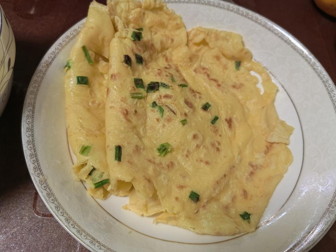 香葱鸡蛋饼