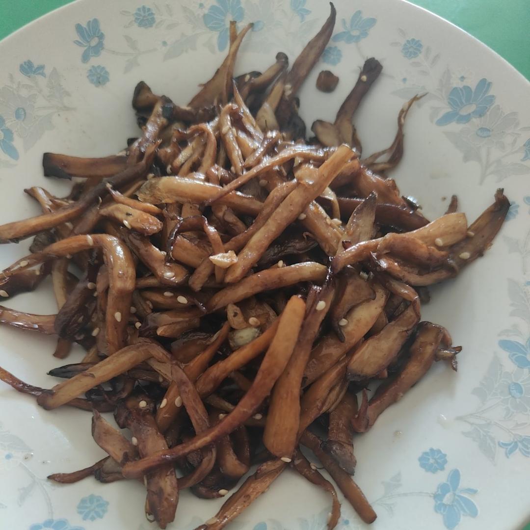 越嚼越香‼️比肉还要好吃👉干煸孜然杏鲍菇