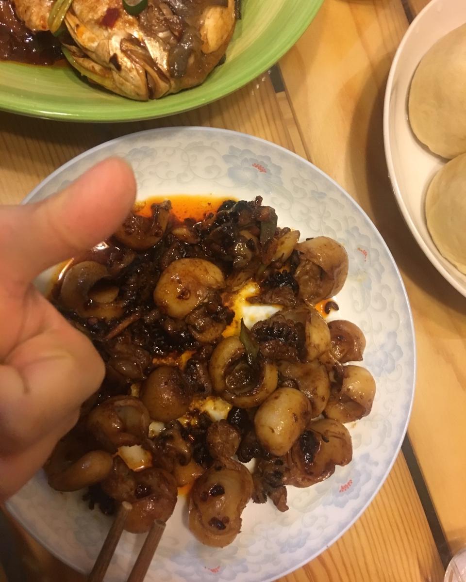 香辣墨鱼仔