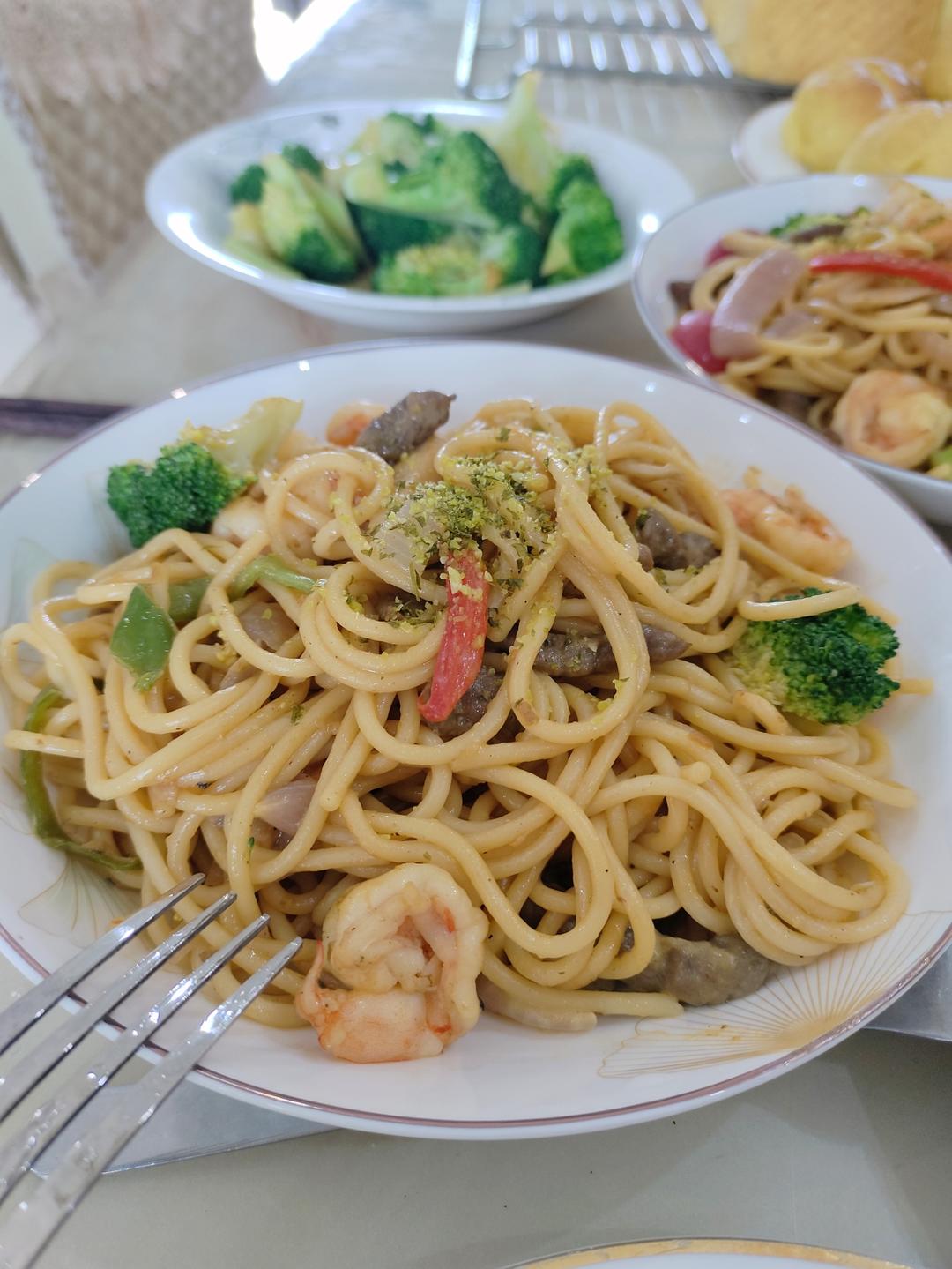 比餐厅好吃的黑椒牛柳意面🍝零失败简单教程