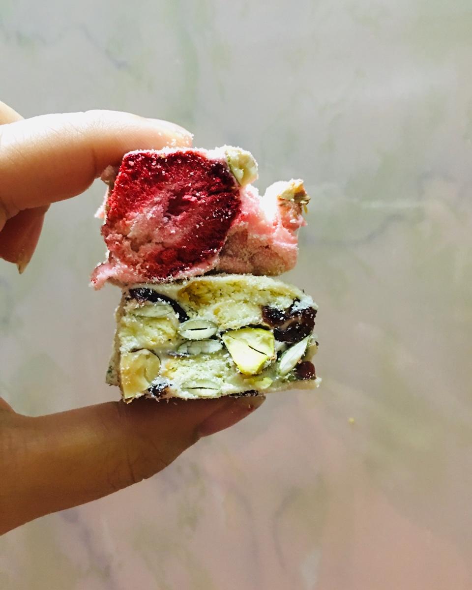 新年小点心🔥零失败草莓雪花酥