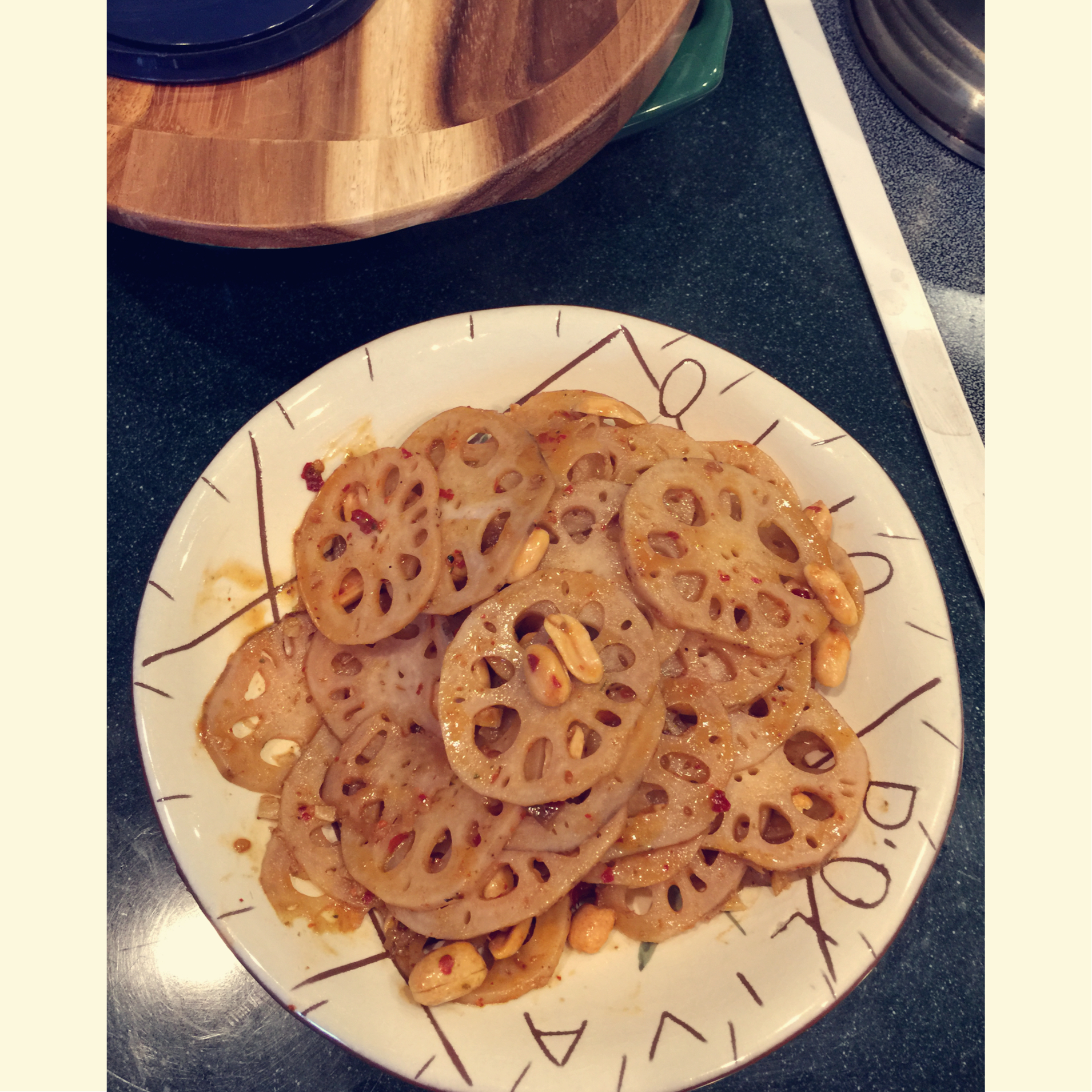 老干妈孜然莲藕