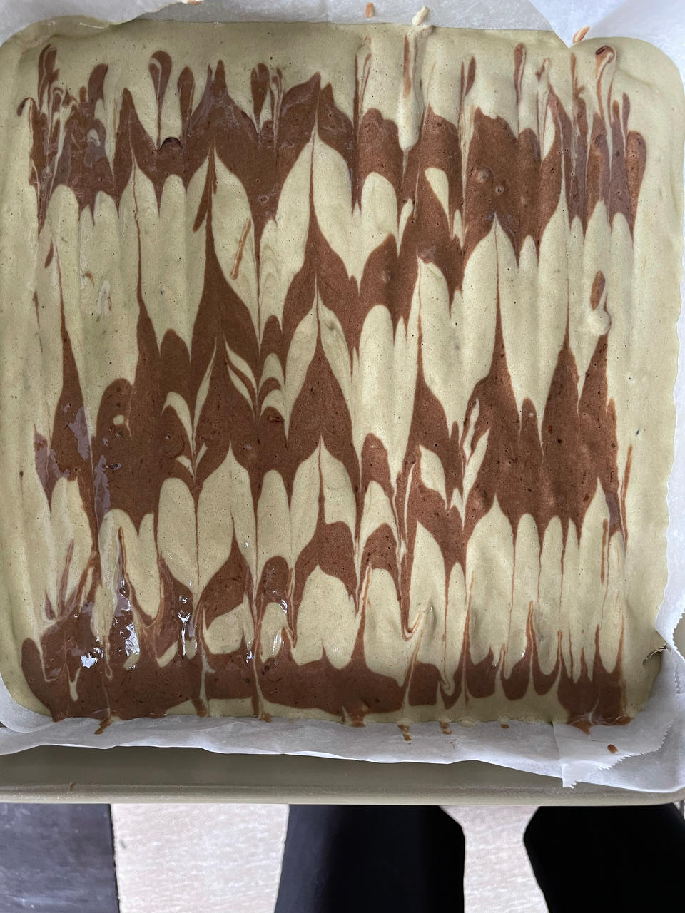 抹茶红豆古早蛋糕