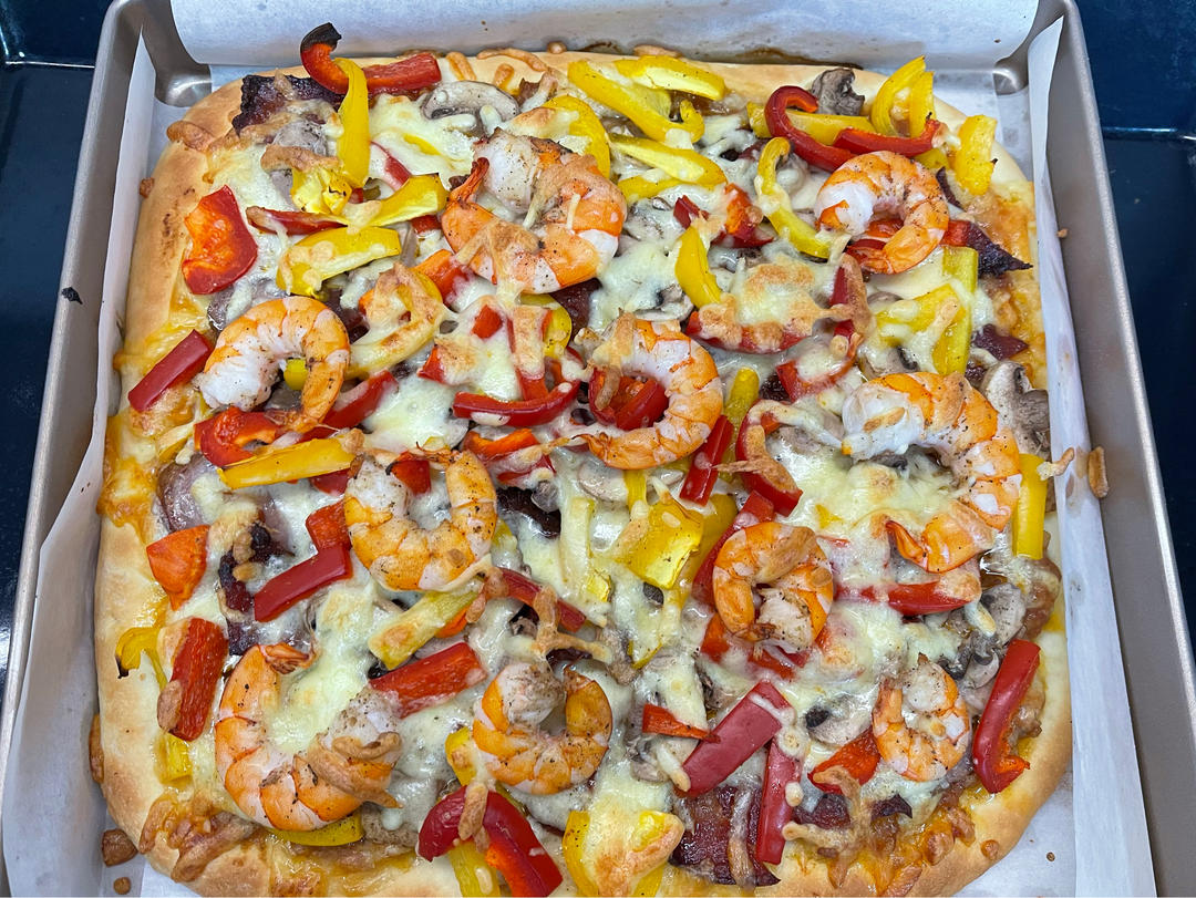 11寸方盘披萨！一次性满足！