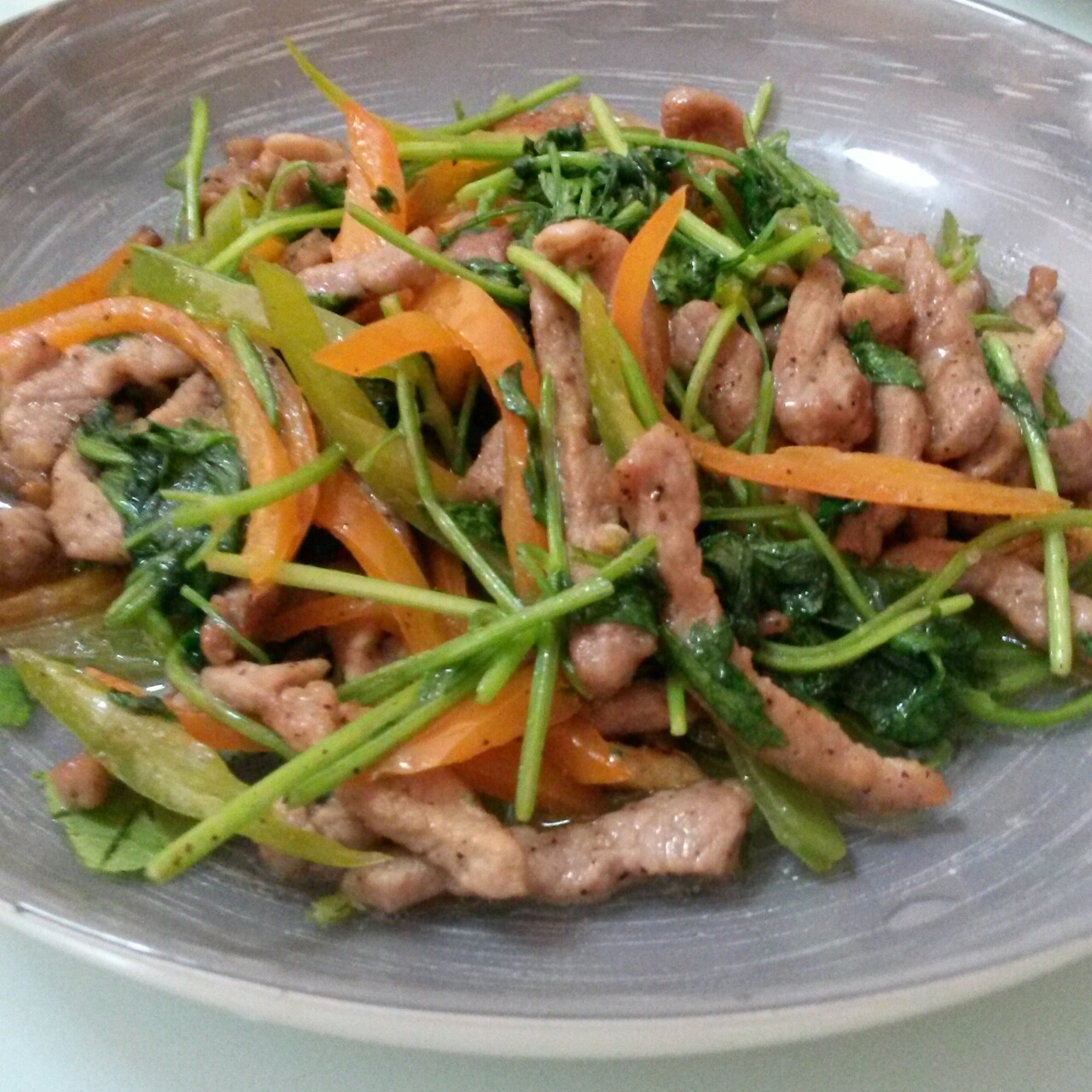 香辣肉丝