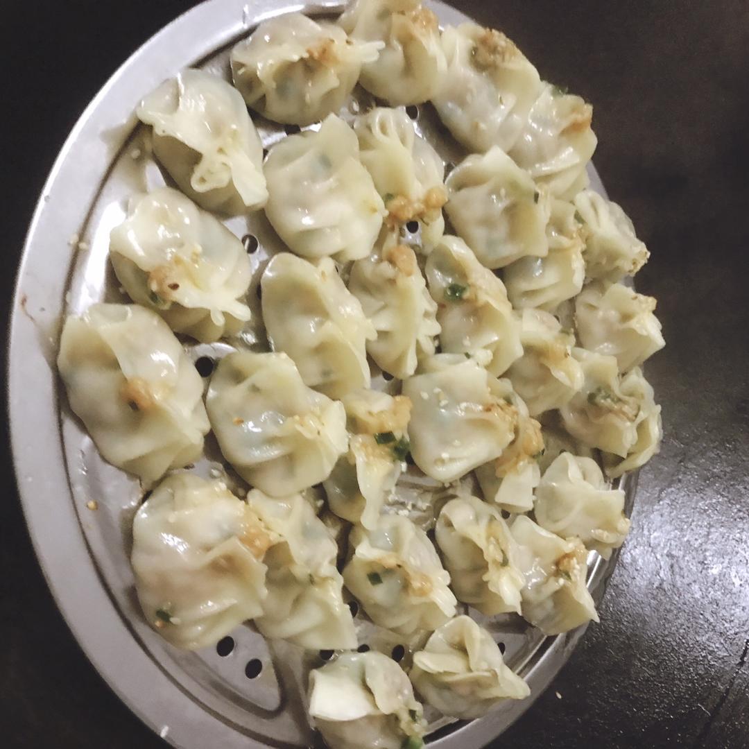 早餐来一锅香脆的生煎饺子