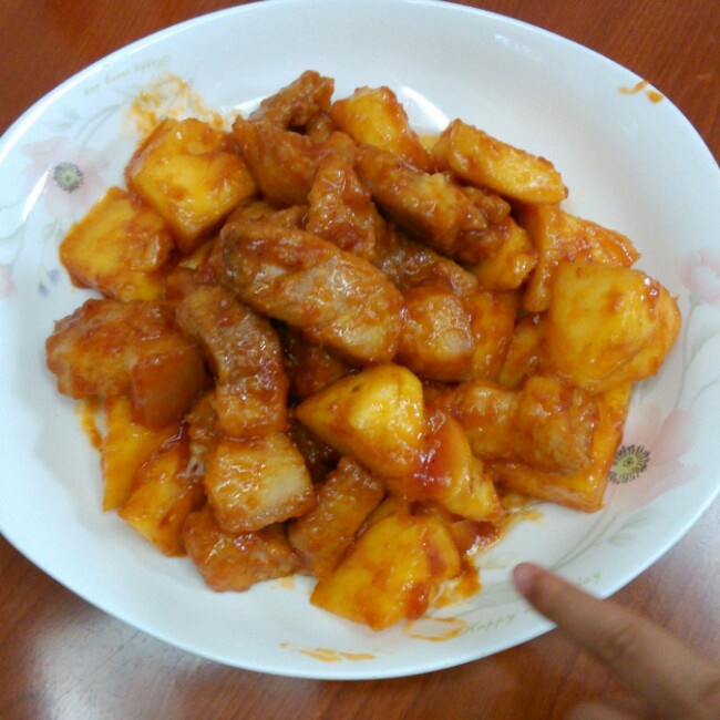 菠萝咕咾肉