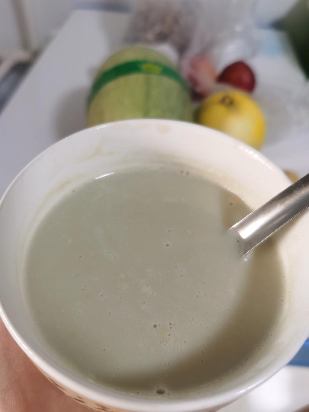 奶茶店同款配方绿豆沙牛乳！