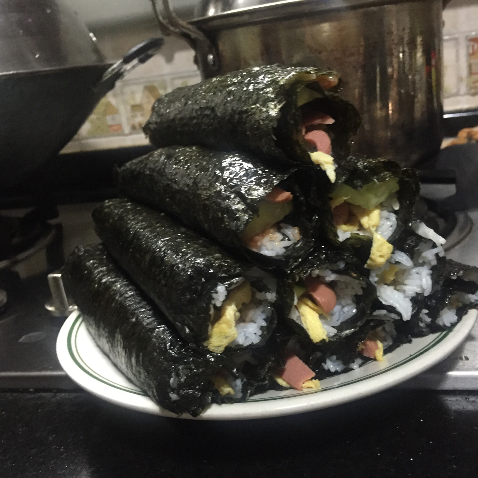 紫菜卷寿司