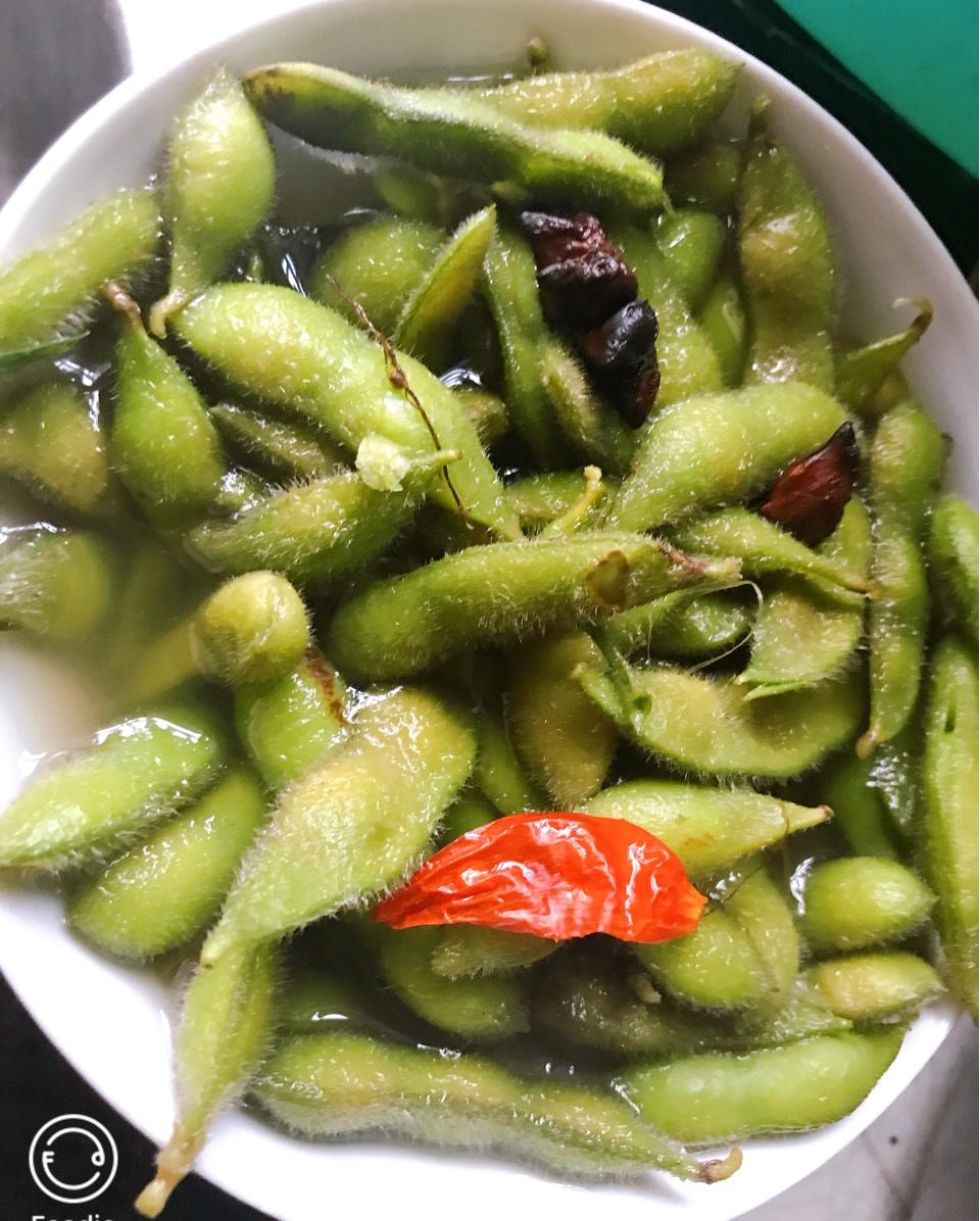 张姐-盐水毛豆（简单快捷下酒菜）