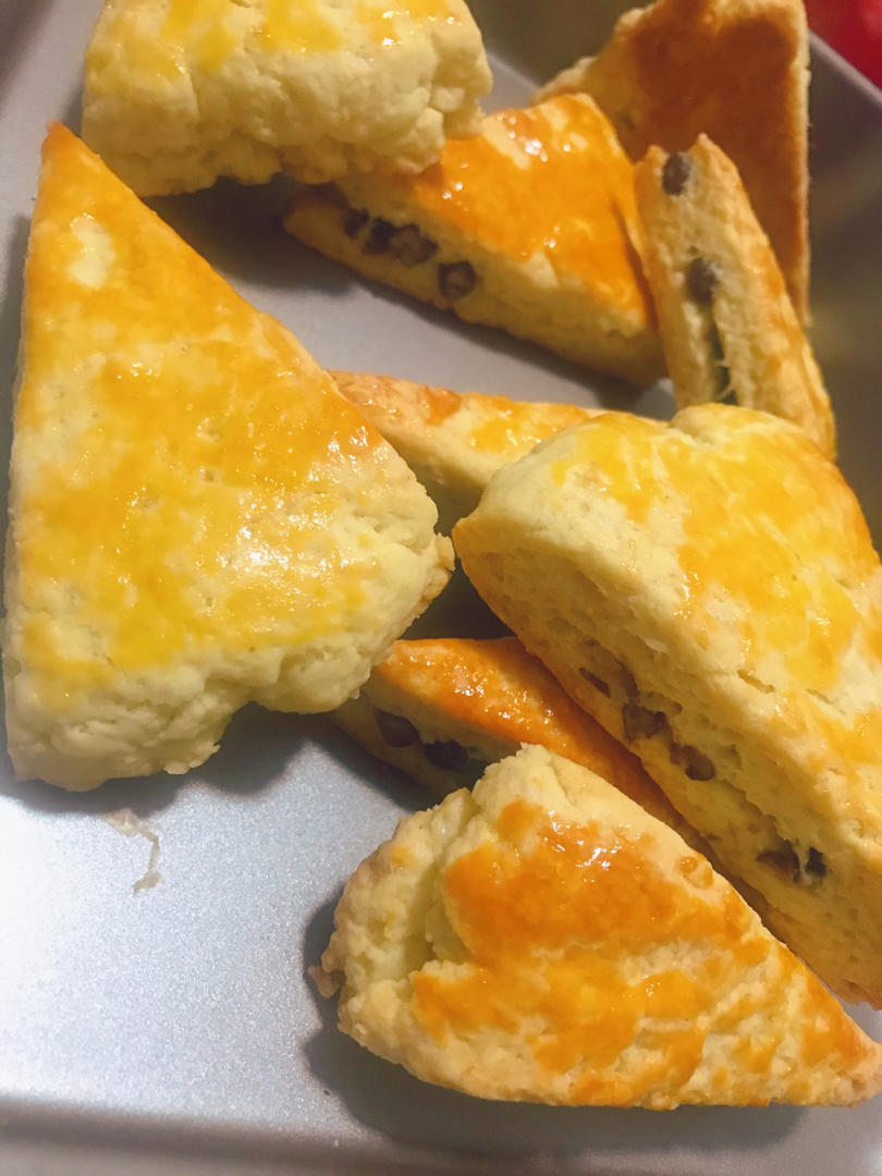 完美裂纹～百分百成功的超好吃奶香司康（禁止搬运）