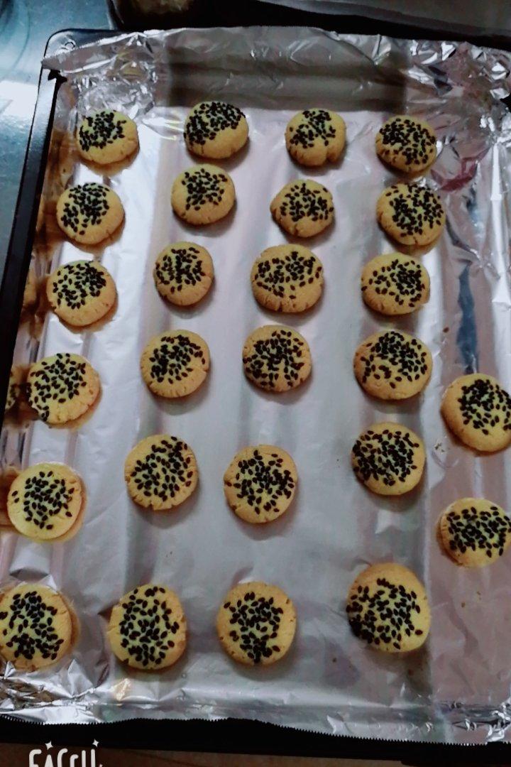 蛋黄芝麻酥，补钙小零嘴