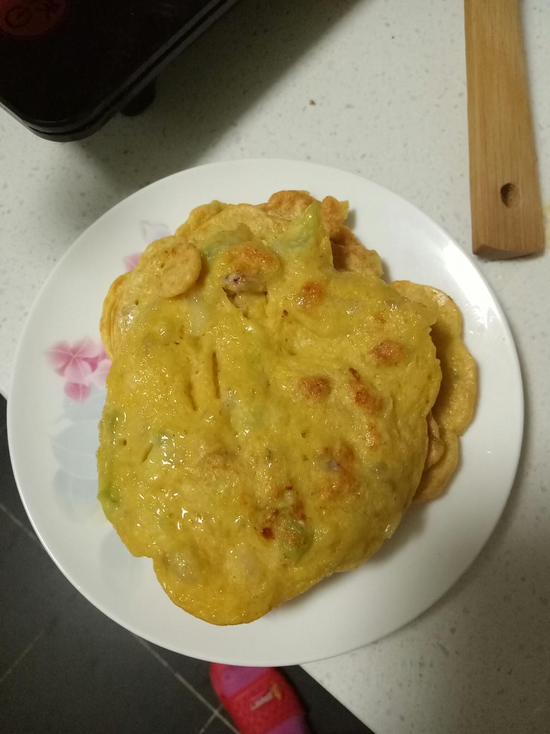鱼籽饼的做法