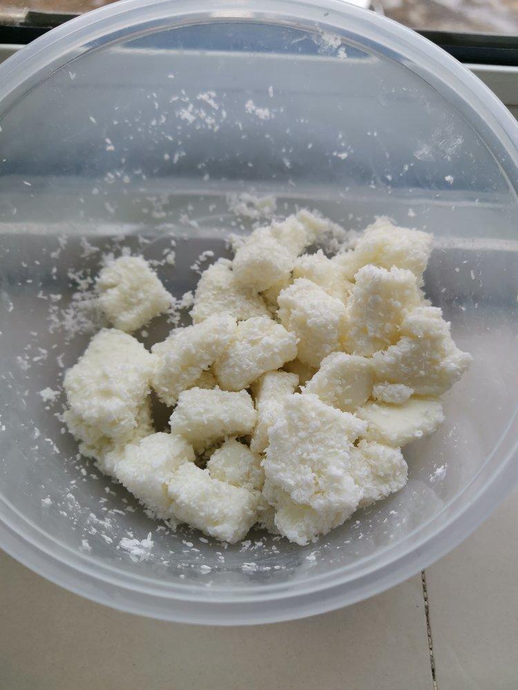 （只需4种材料)牛奶小方