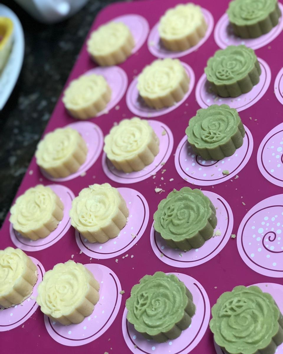 懒汉免炒绿豆沙(绿豆糕)