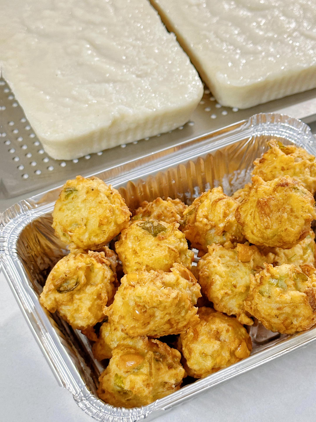 潮汕小吃 菜头丸（面粉版本）