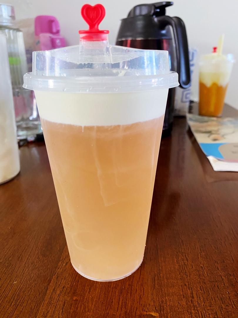 乌龙玛奇朵（跟一点点的味道一模一样）