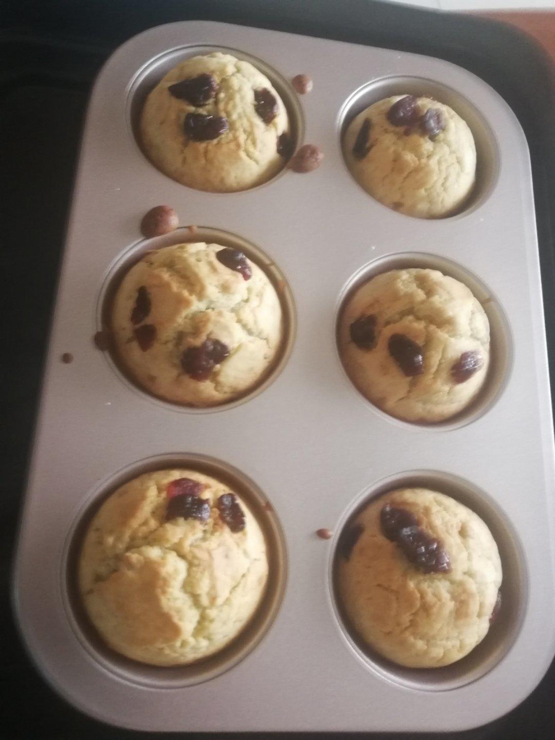 马芬 纸杯蛋糕cupcake香蕉松糕