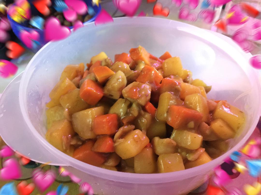 咖喱土豆鸡块-做饭小白必备