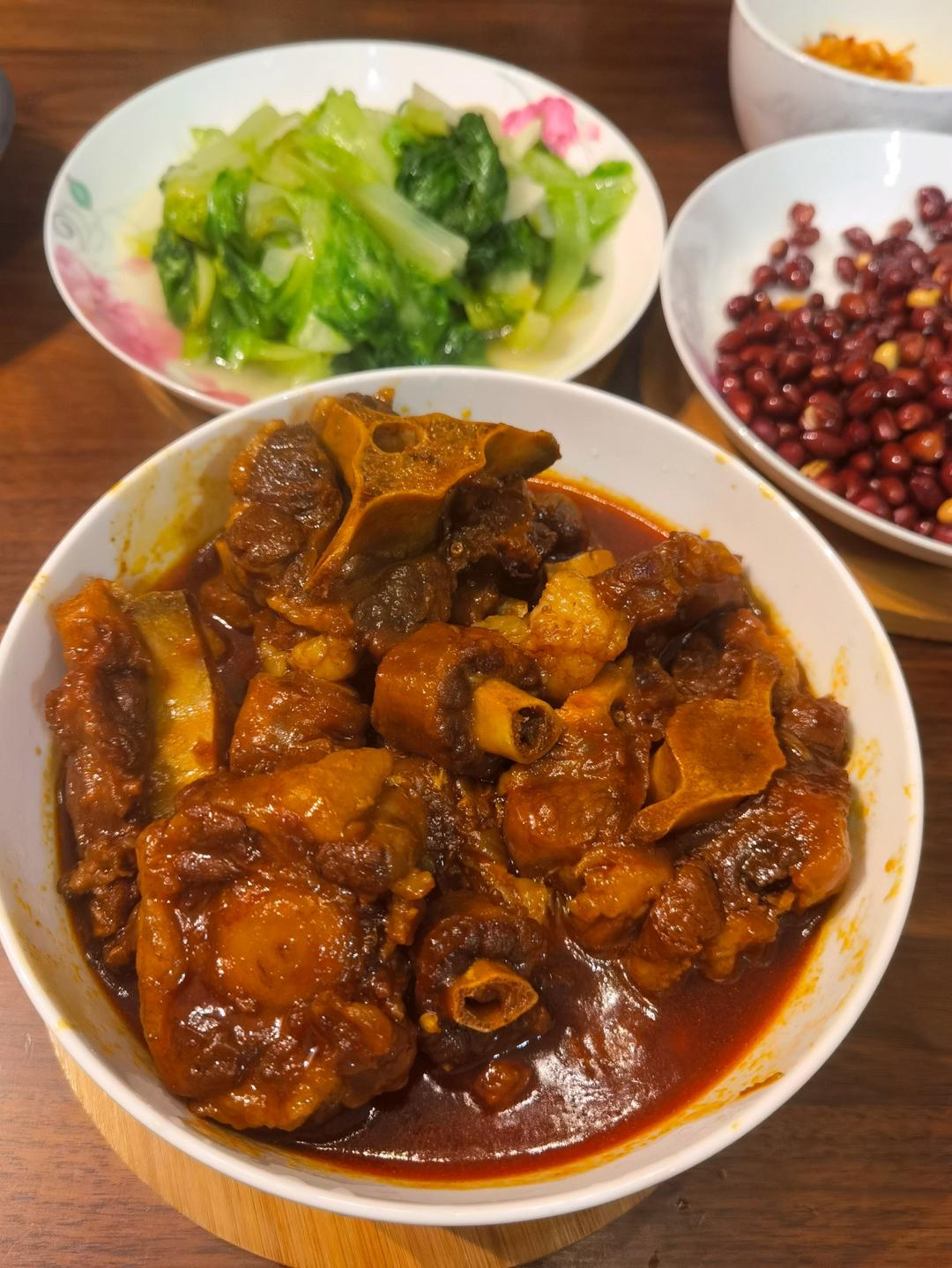 韩式红烧牛尾 Korean style Oxtail stew