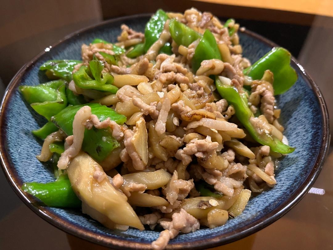 茄子🍆炒青椒
