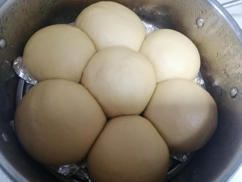 有着面包口感的红糖馒头（一次发酵）