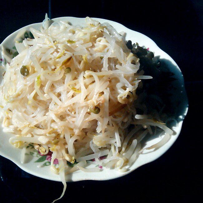 豆芽拌粉丝