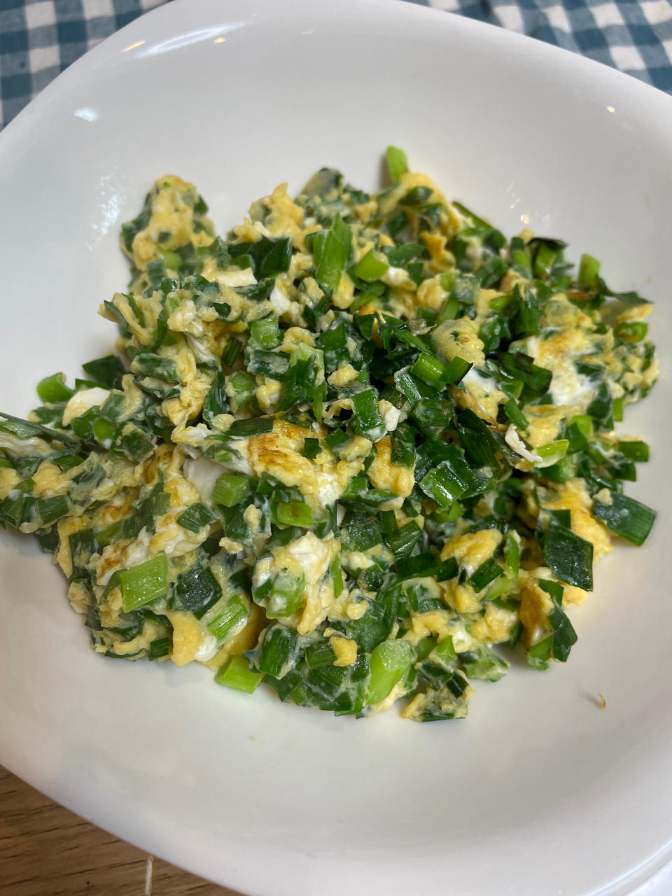 韭菜炒鸡蛋