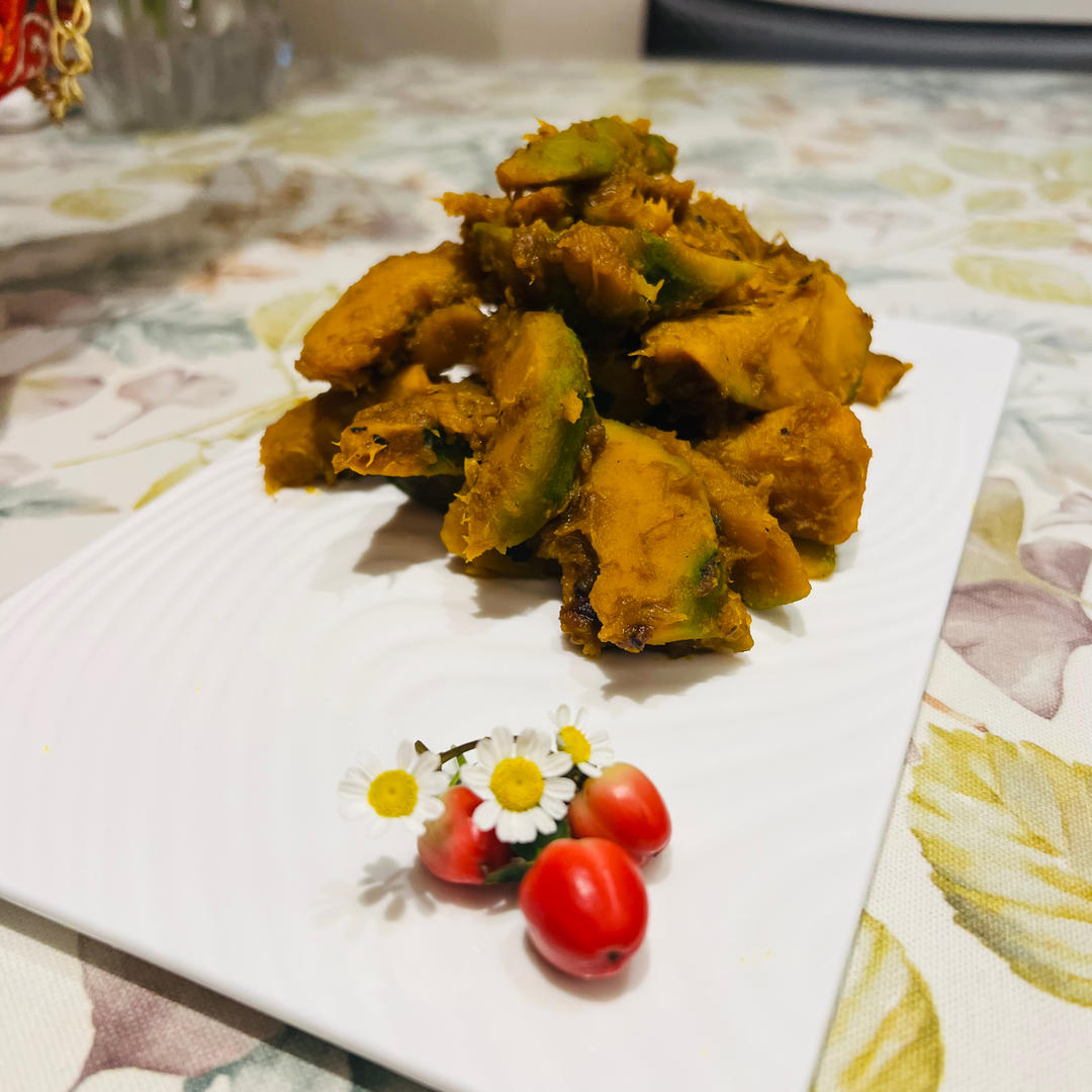 炒贝贝南瓜【超级快手下饭】