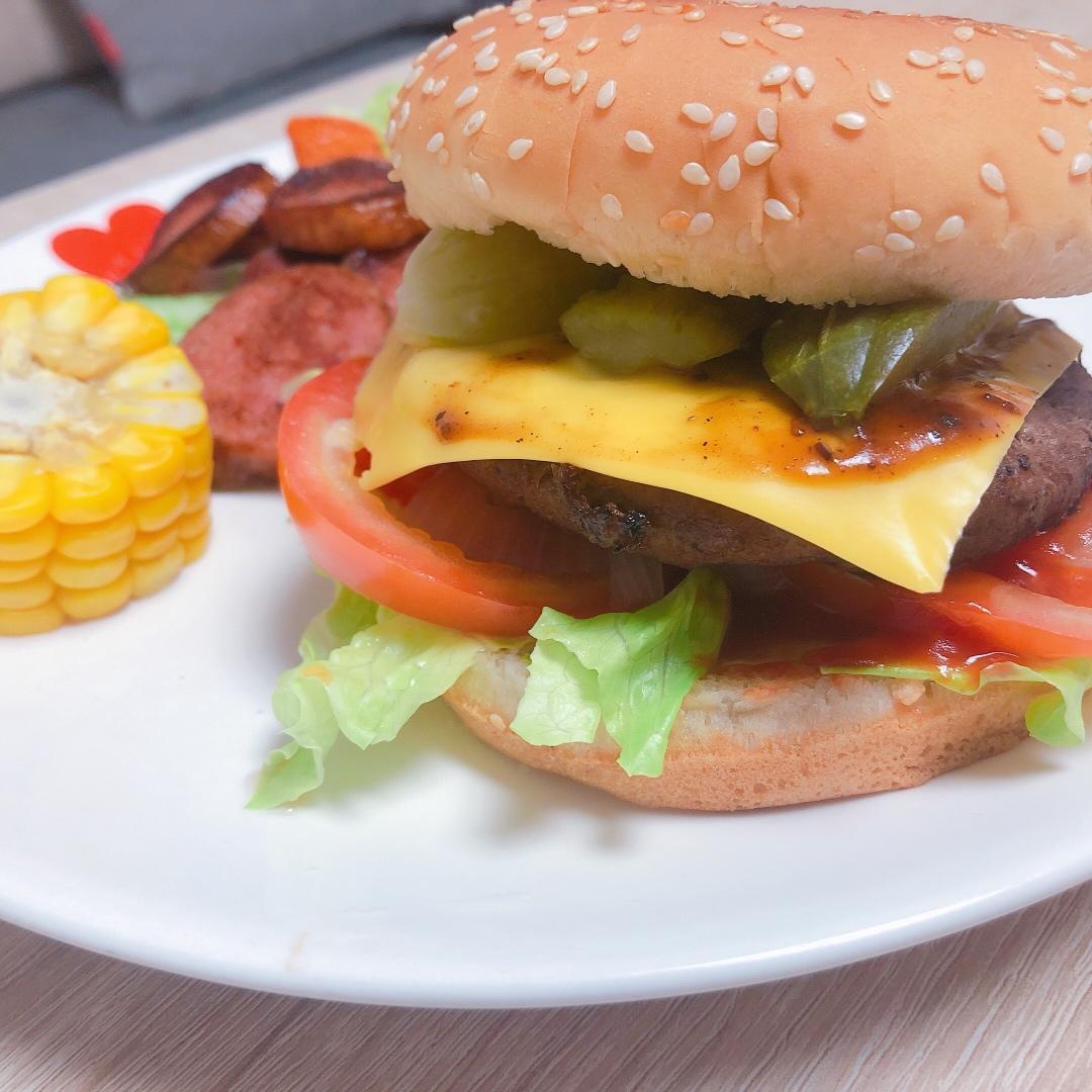 我爸我妈都说好的汉堡包🍔