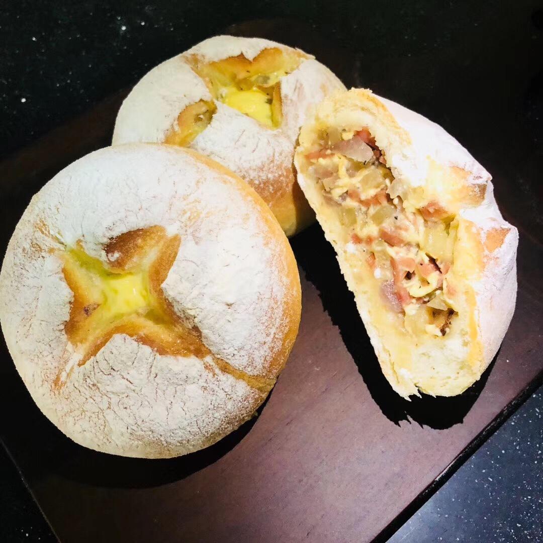 奶汁土豆面包